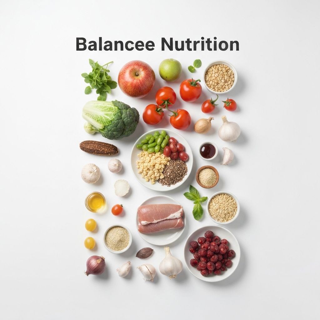 Tasapainoinen ravitsemus ja ruokavalion rakenne